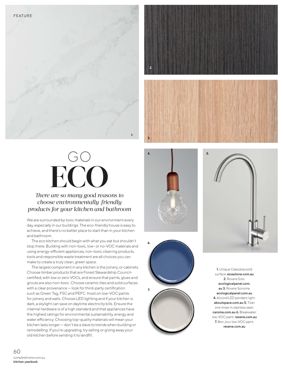 Kitchen Yearbook Preview Pages