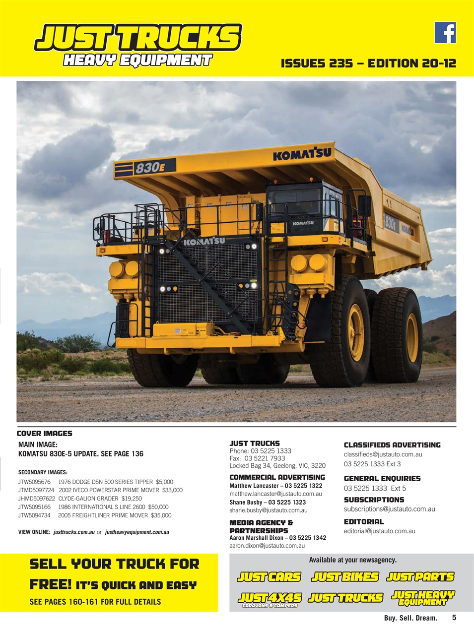 JUST TRUCKS Preview Pages