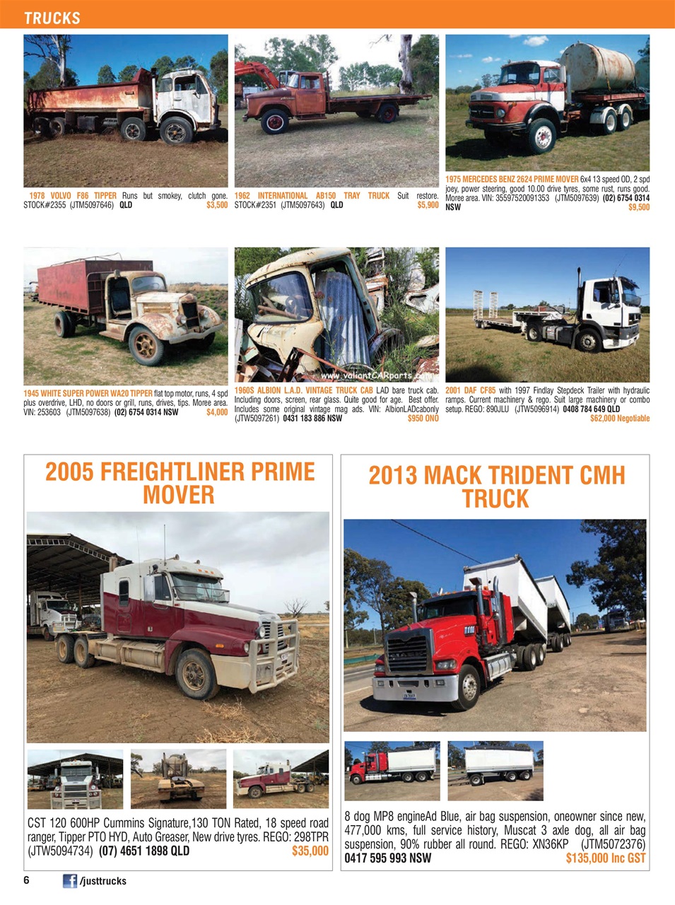 JUST TRUCKS Preview Pages