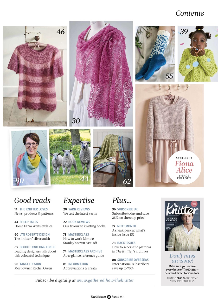 The Knitter Preview Pages