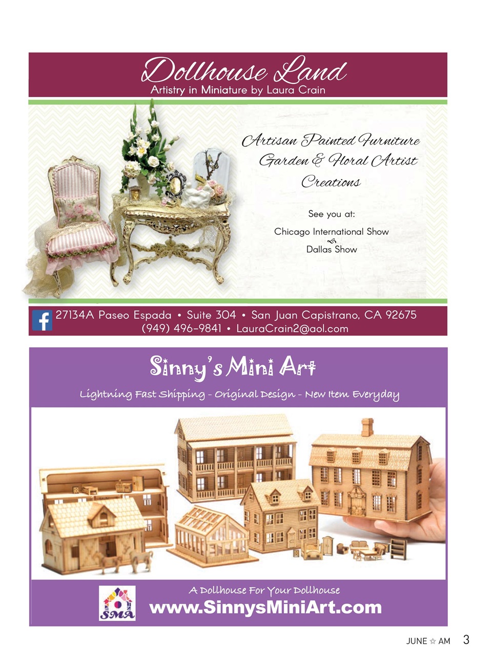 American Miniaturist Preview Pages