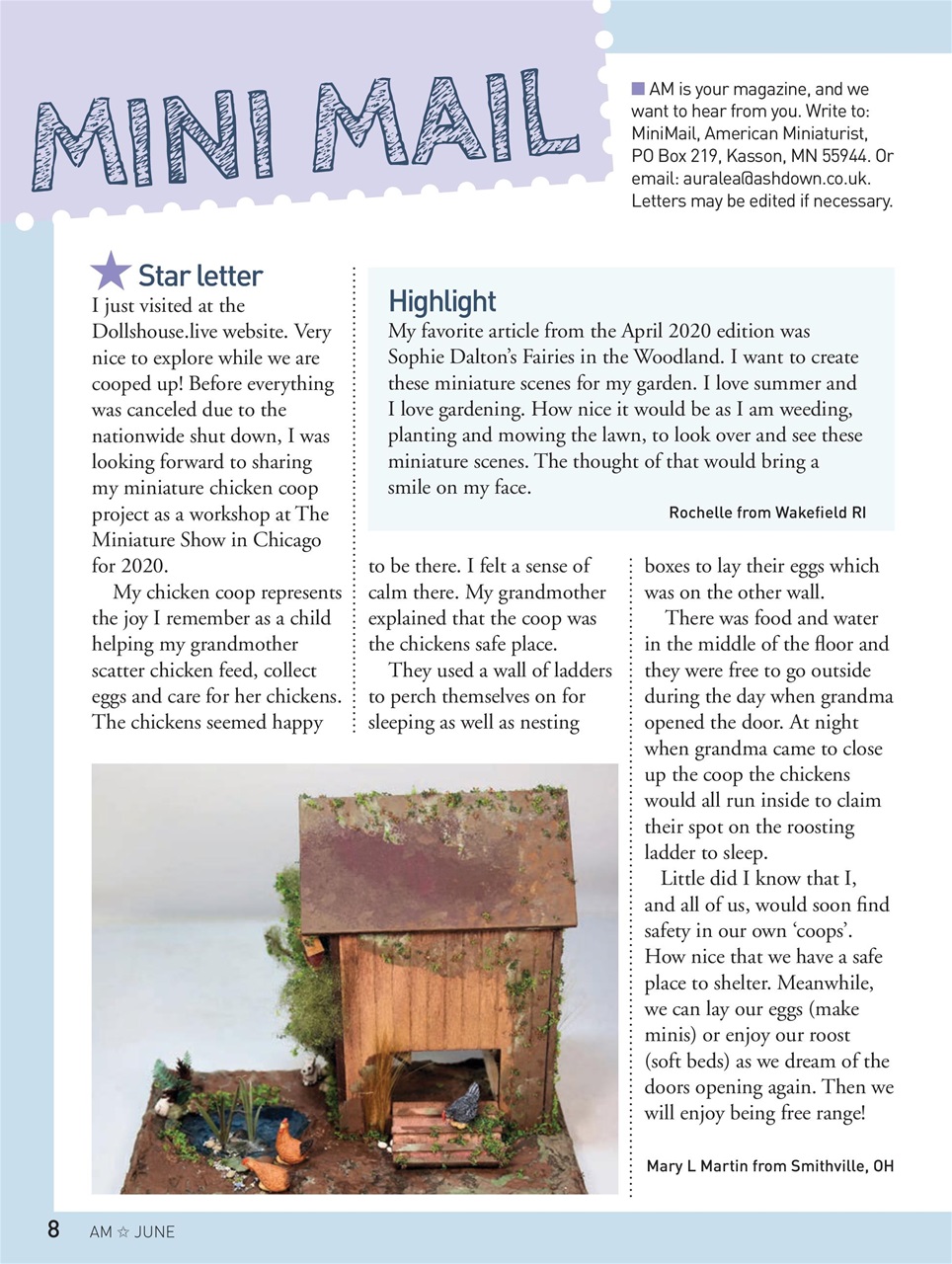 American Miniaturist Preview Pages