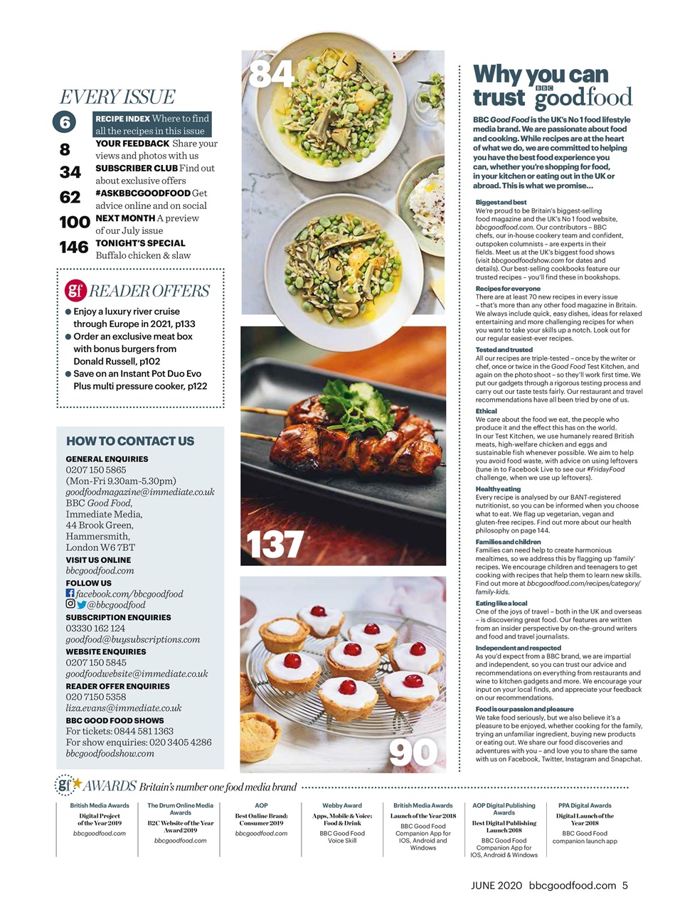 Good Food Magazine Preview Pages