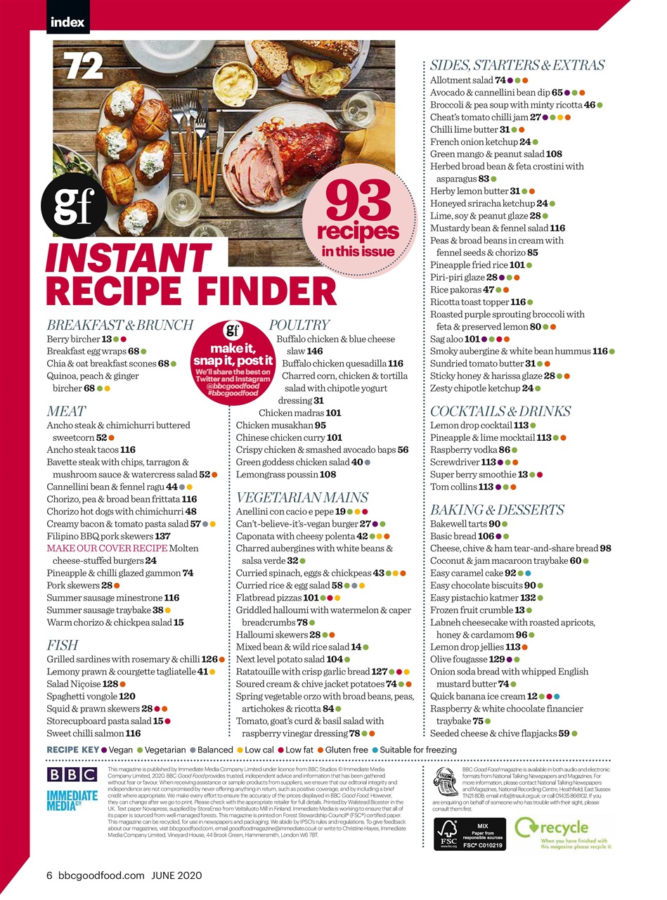 Good Food Magazine Preview Pages