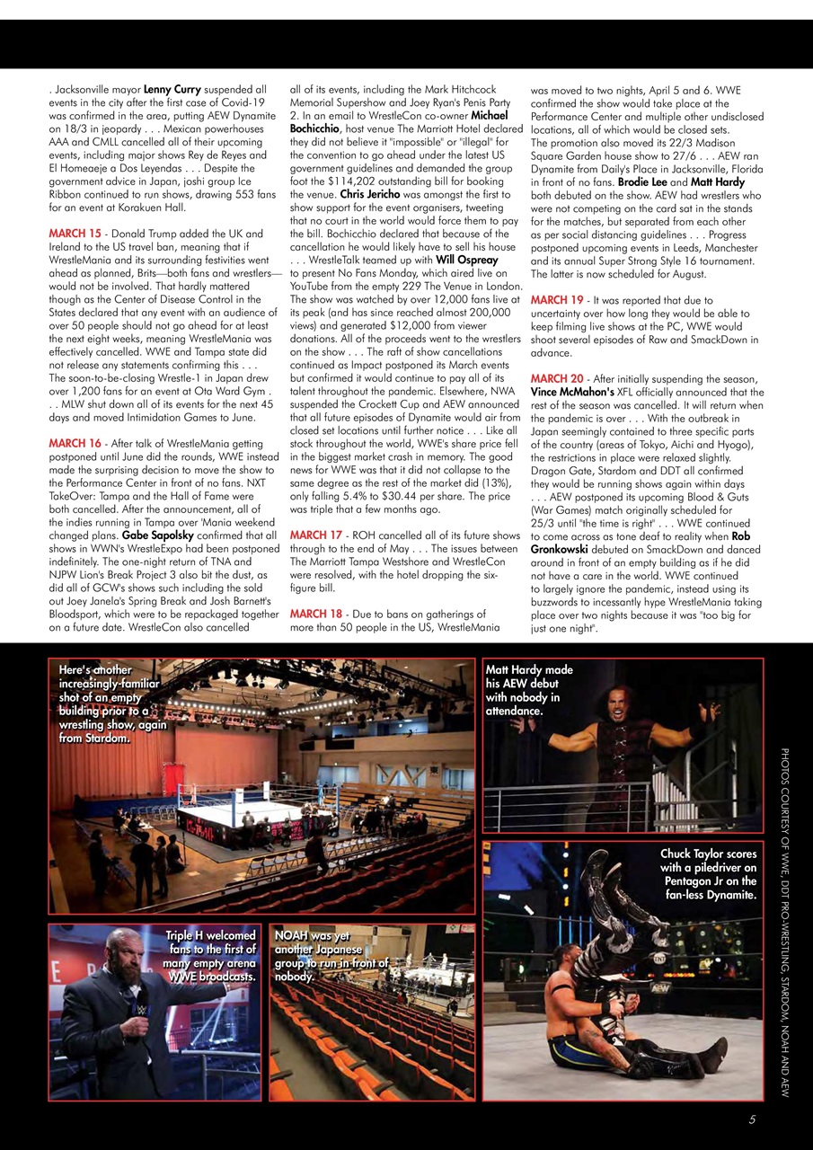 Wrestletalk Magazine Preview Pages