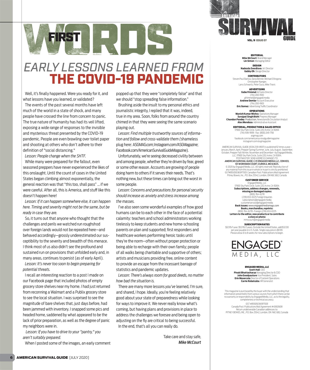 American Outdoor Guide: Boundless Preview Pages