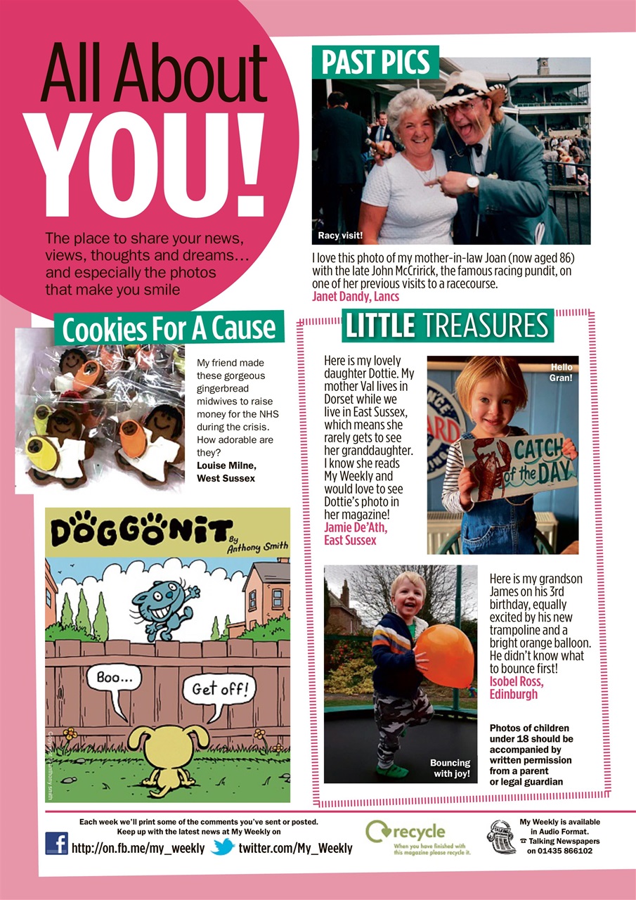 My Weekly Preview Pages