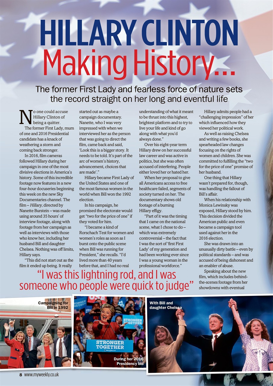 My Weekly Preview Pages