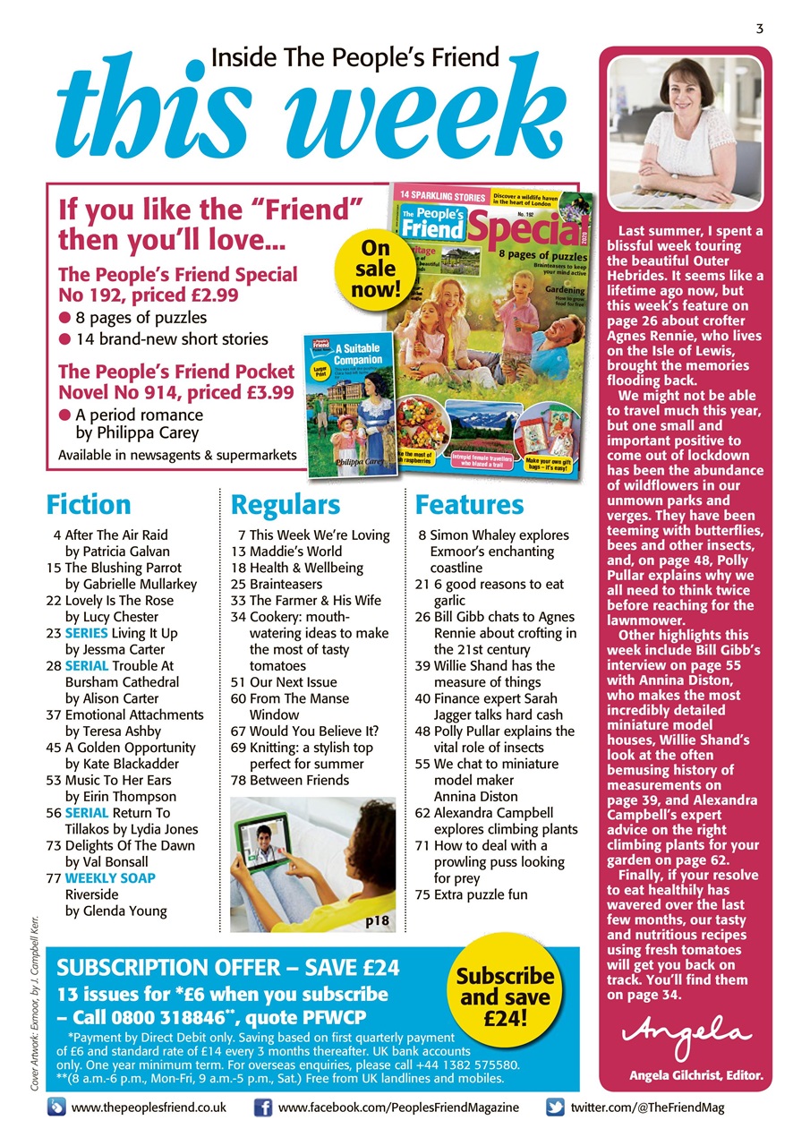 The People’s Friend Preview Pages