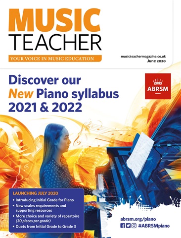 Music Teacher issue June  2020