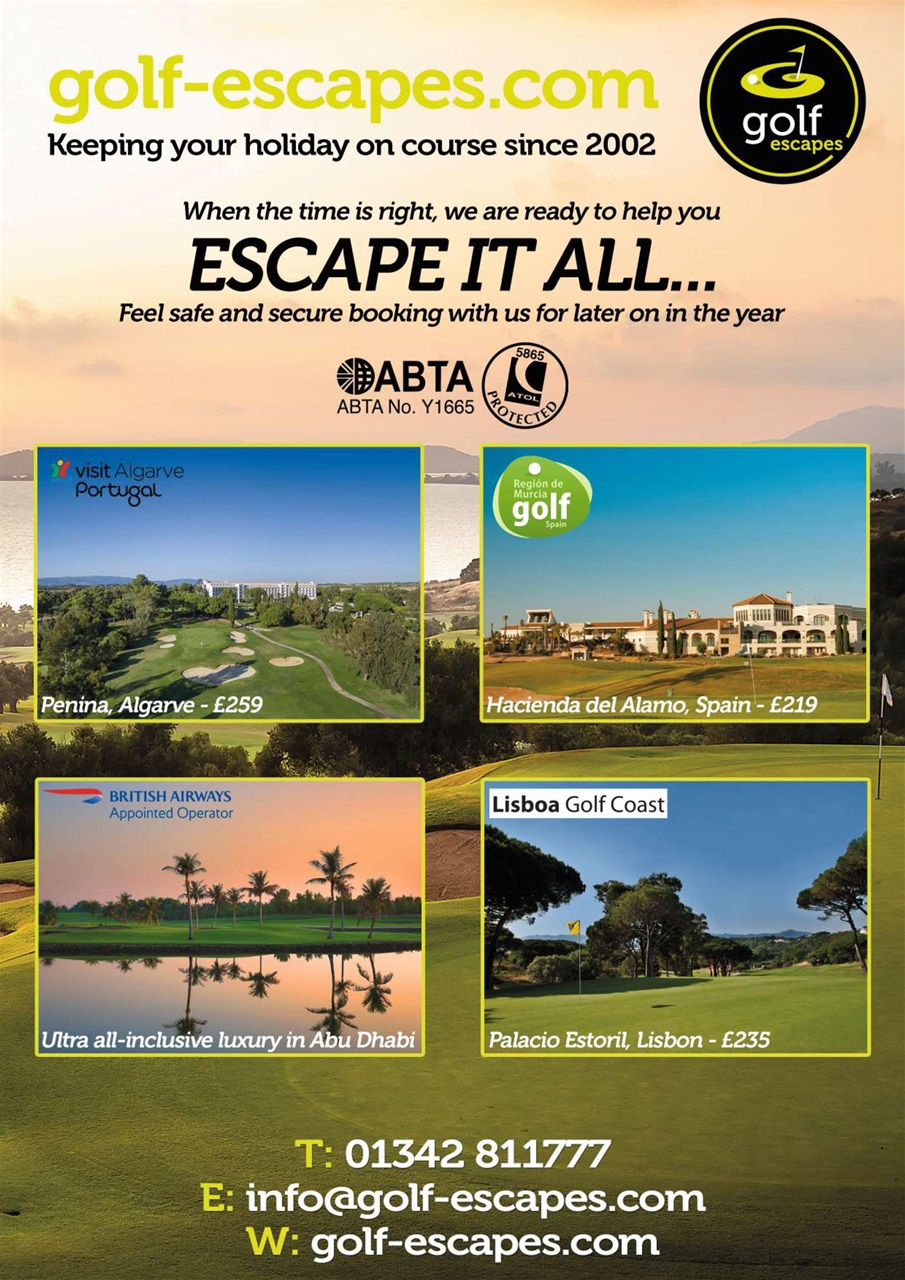 Today's Golfer Preview Pages