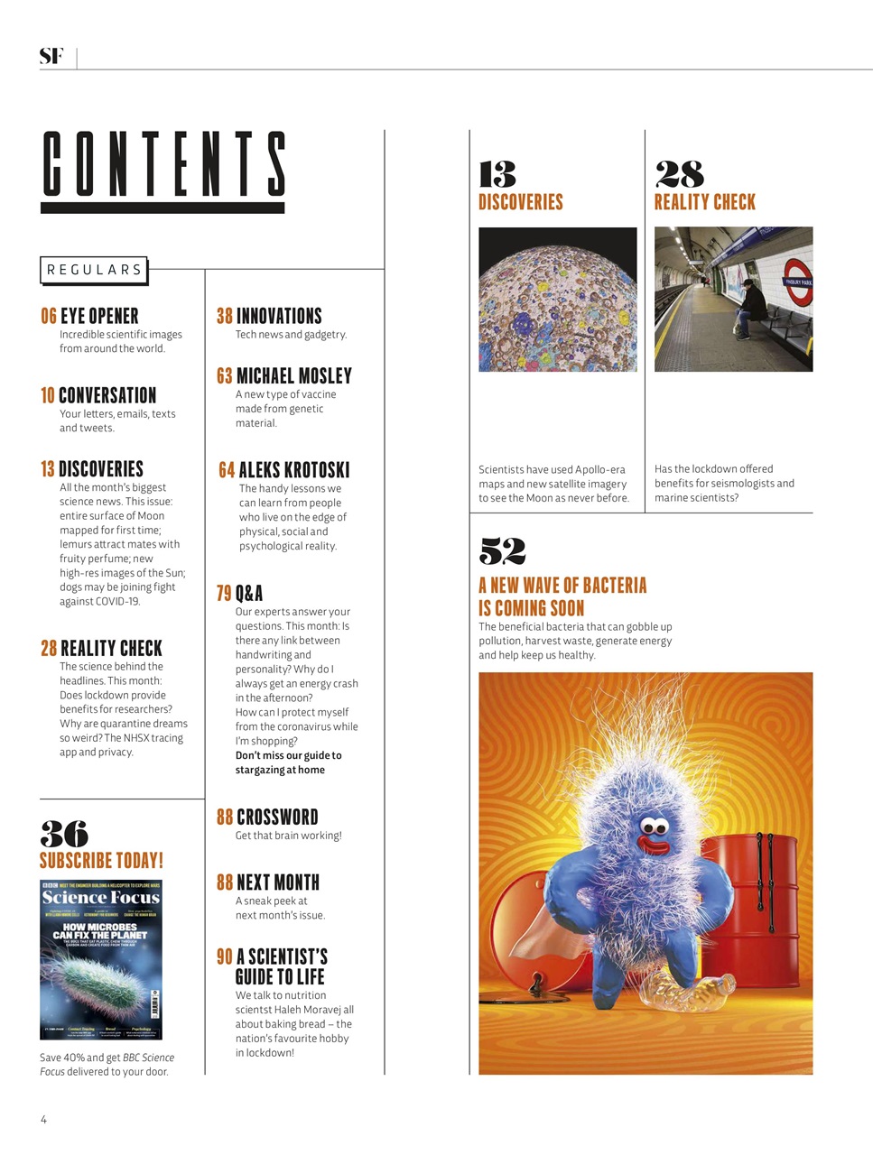 BBC Science Focus Magazine Preview Pages