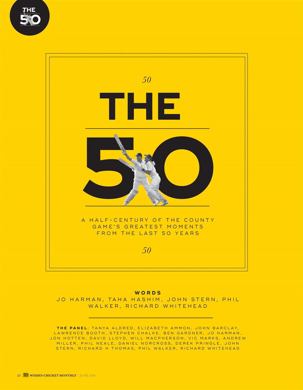Wisden Cricket Monthly Preview Pages
