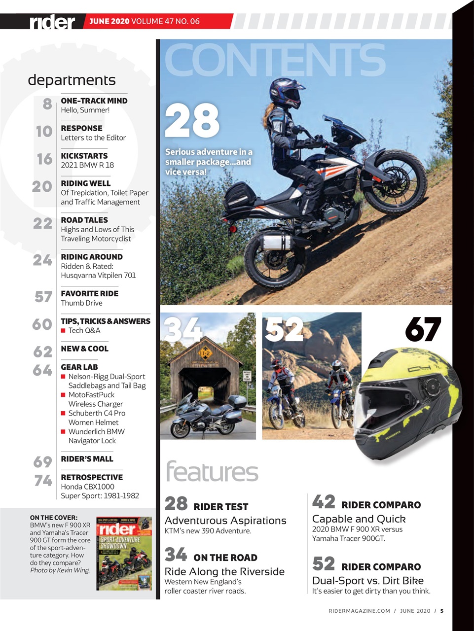 Rider Magazine Preview Pages