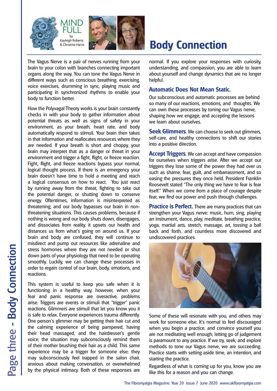 Fibromyalgia Magazine Preview Pages