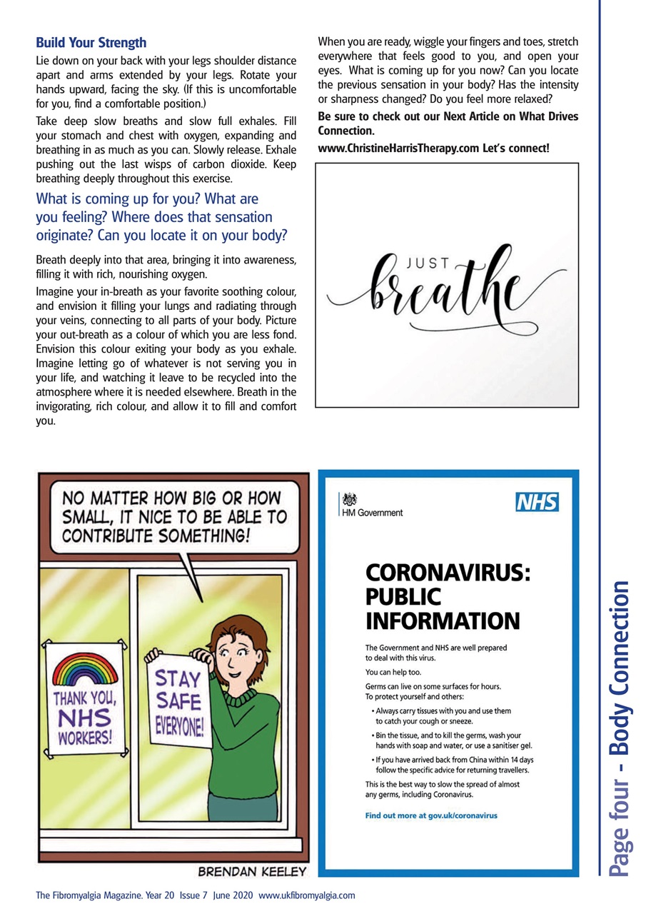 Fibromyalgia Magazine Preview Pages