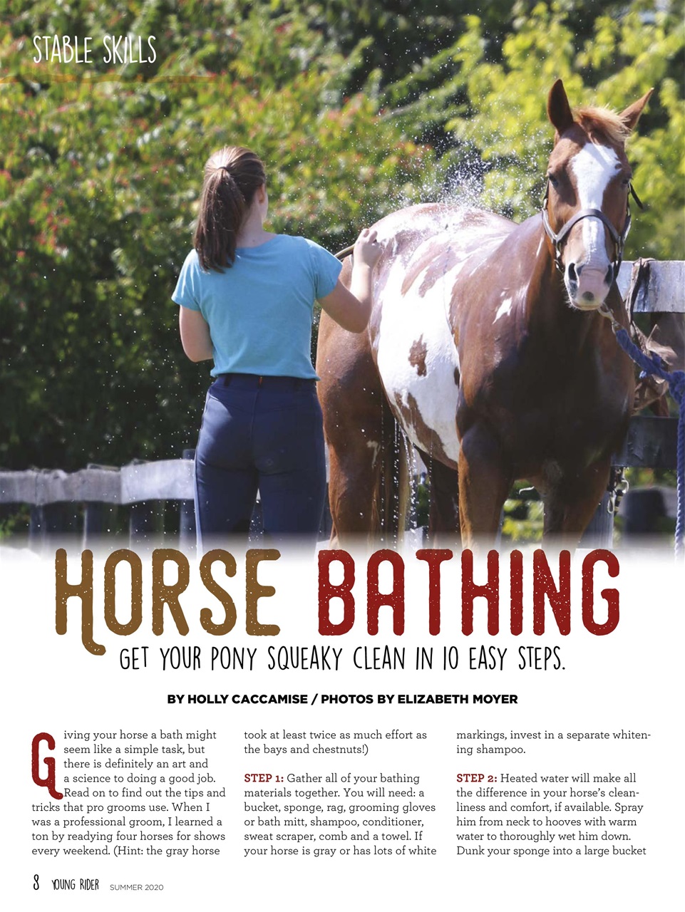 Young Rider Magazine Preview Pages