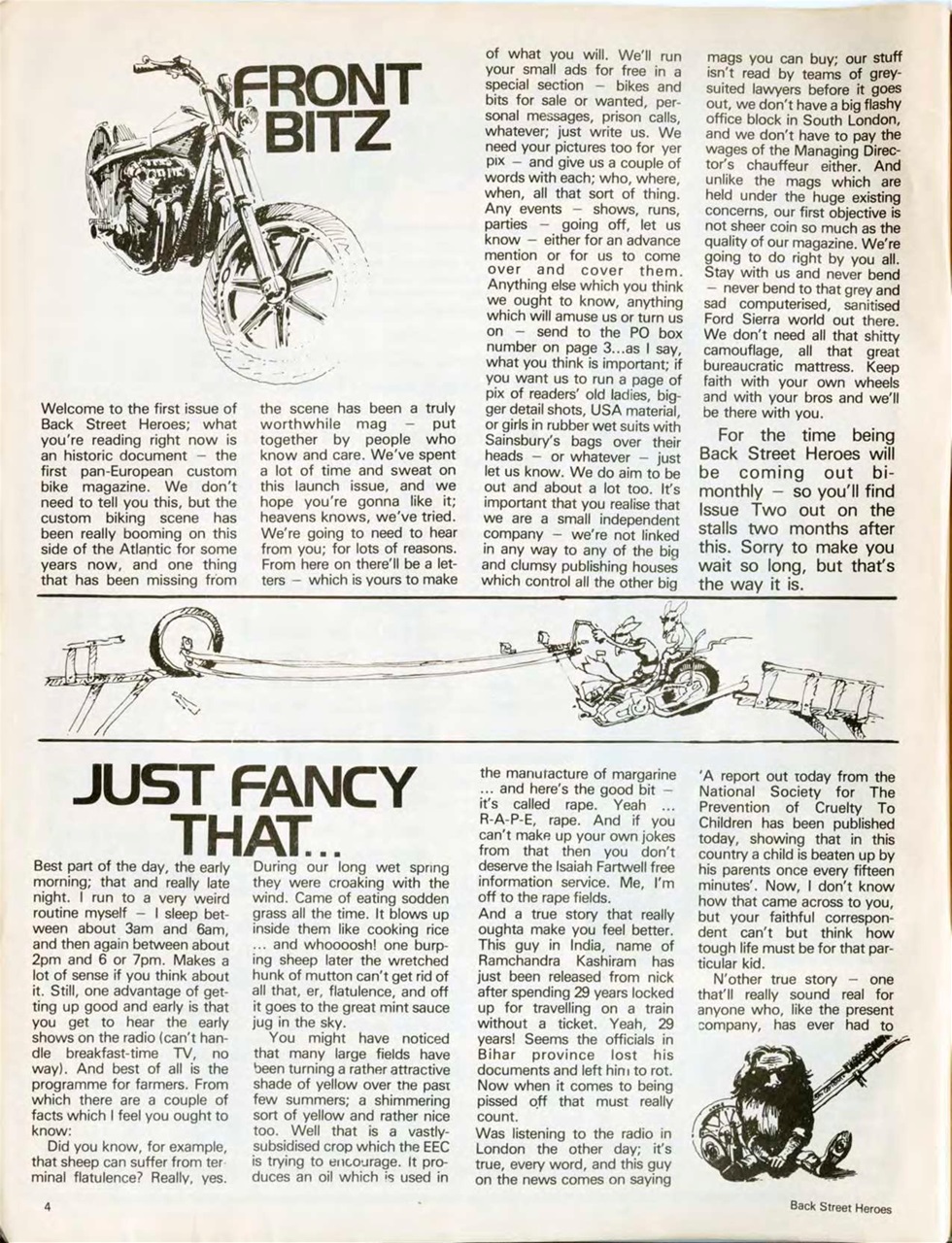 Back Street Heroes Preview Pages