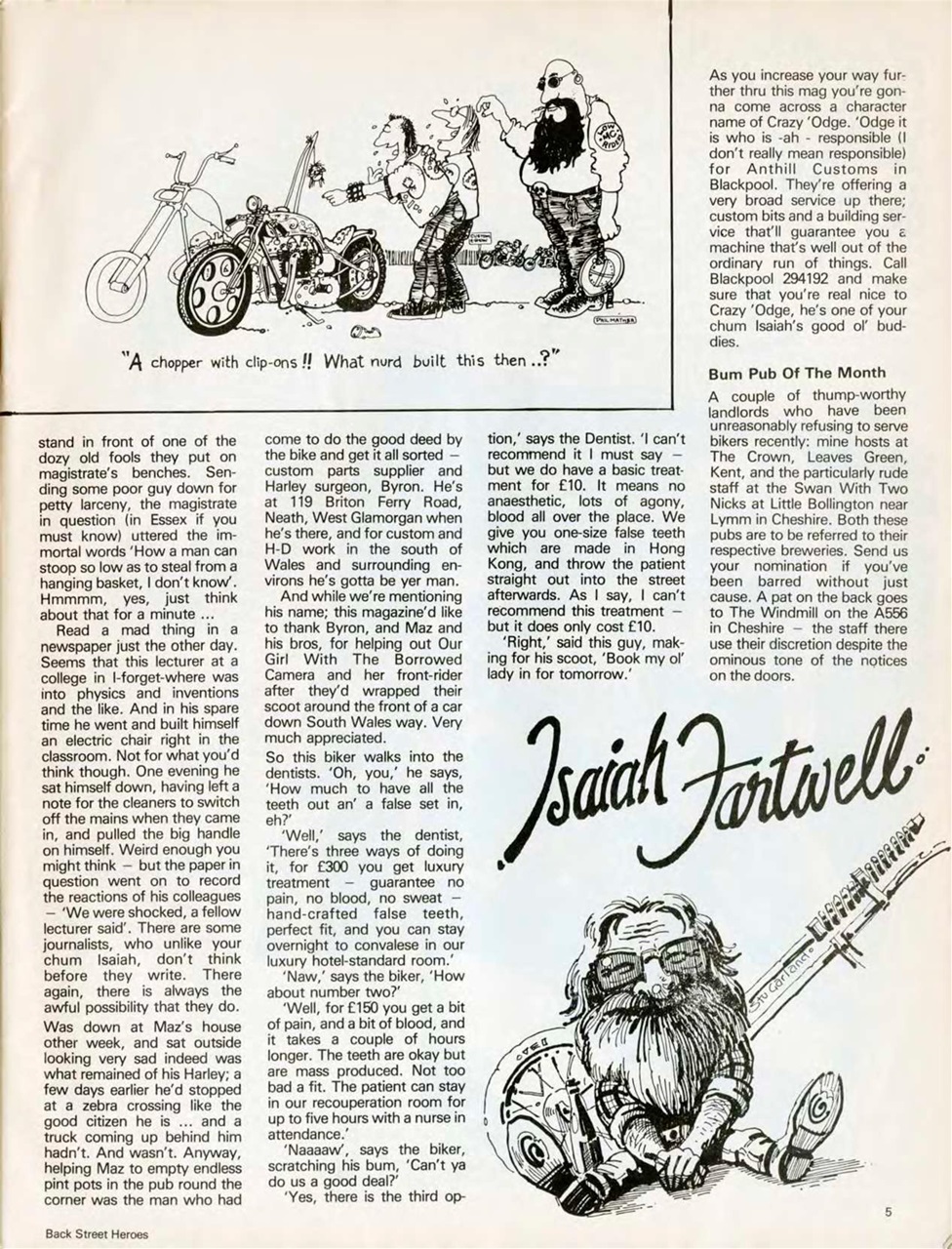 Back Street Heroes Preview Pages