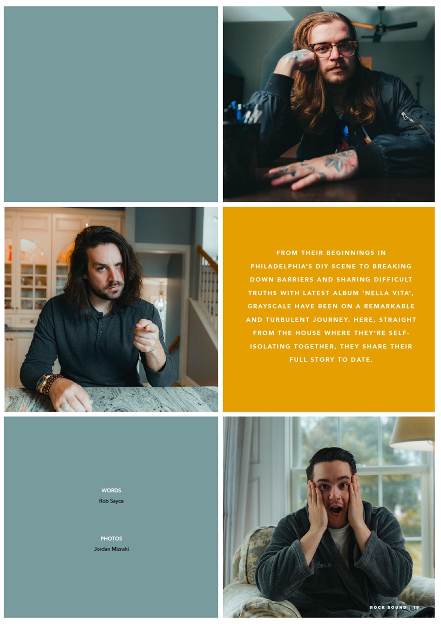 Rock Sound Magazine Preview Pages