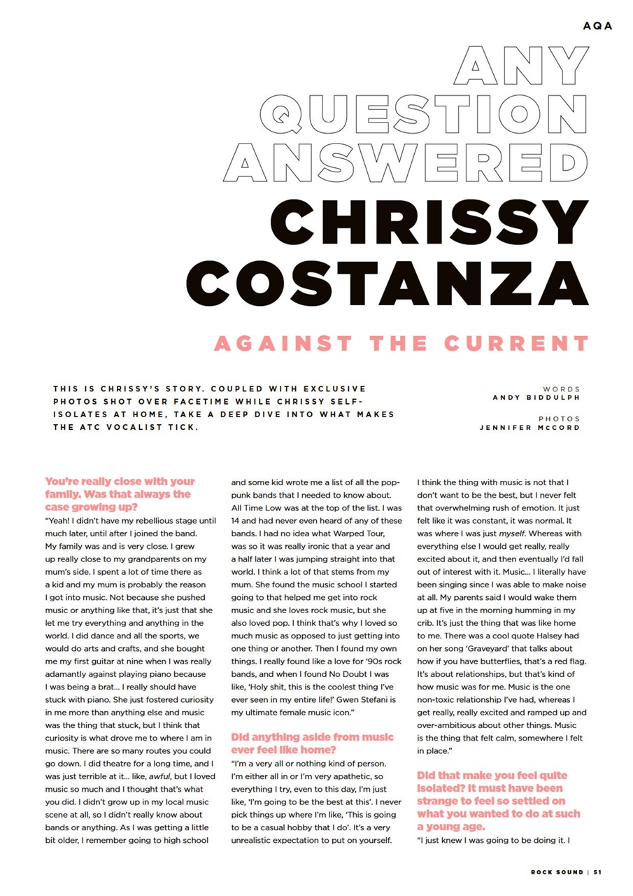 Rock Sound Magazine Preview Pages