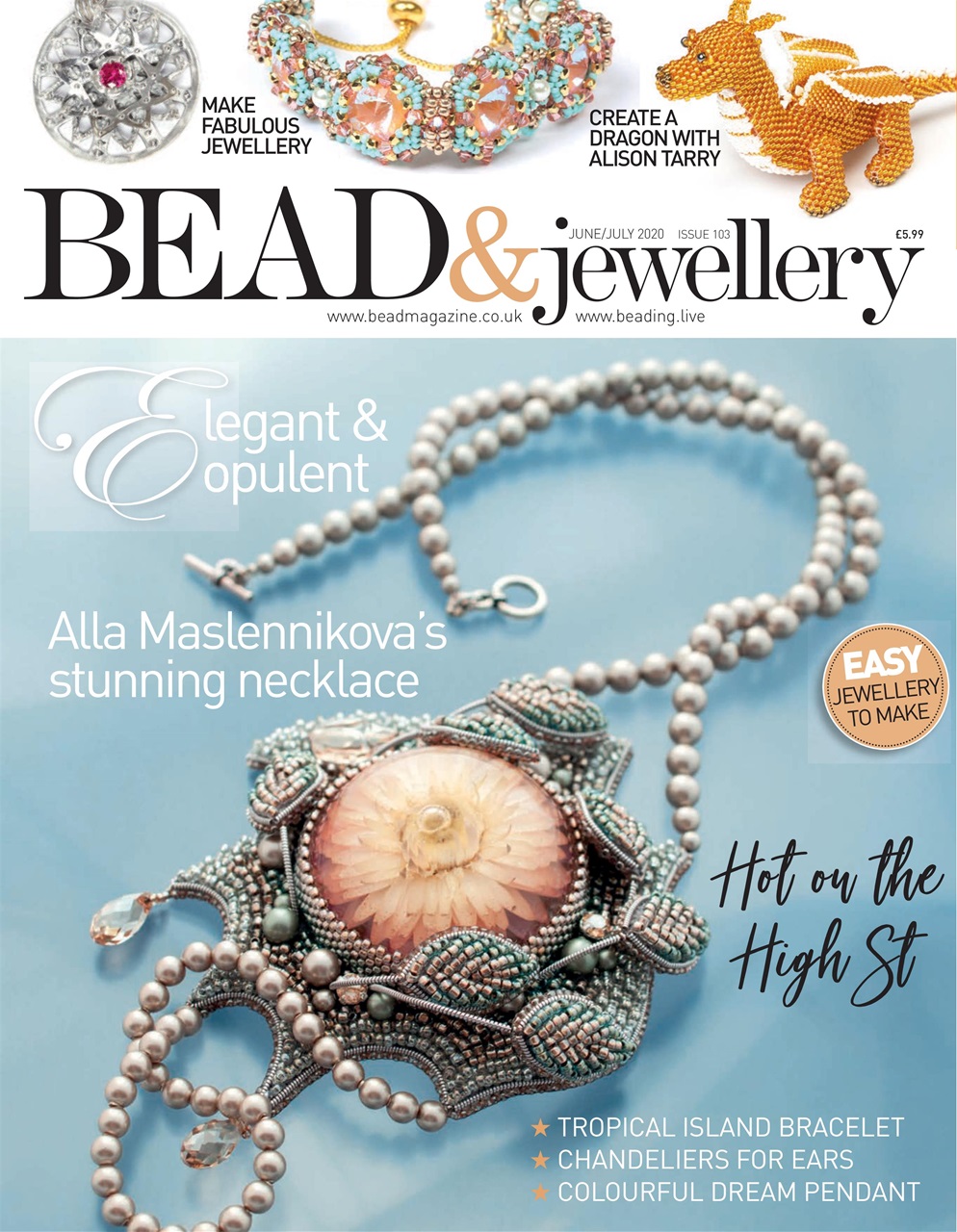 Bead & Jewellery Magazine Preview Pages