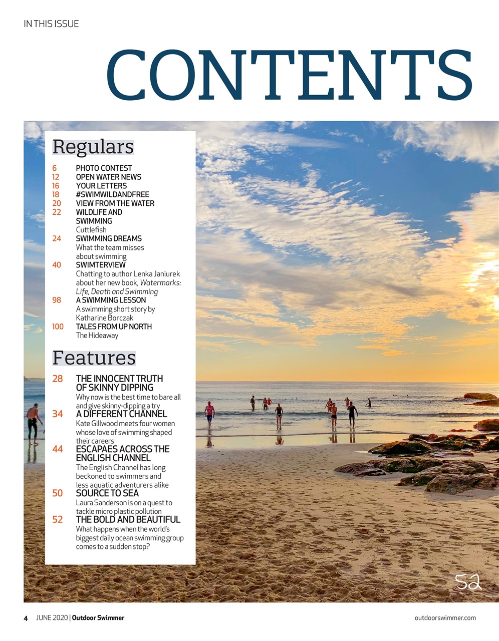 Outdoor Swimmer Preview Pages