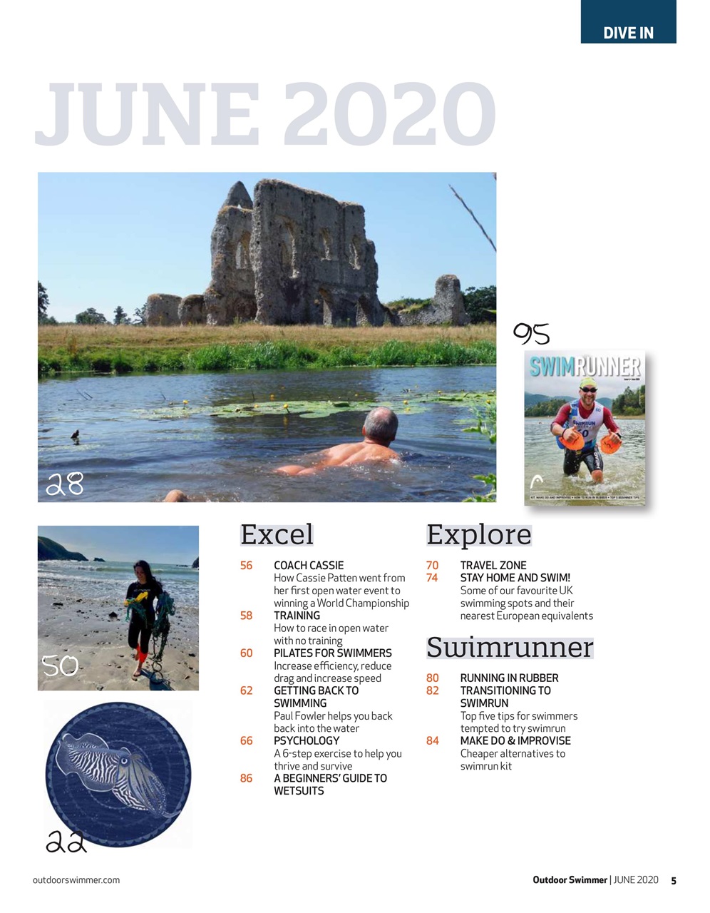 Outdoor Swimmer Preview Pages