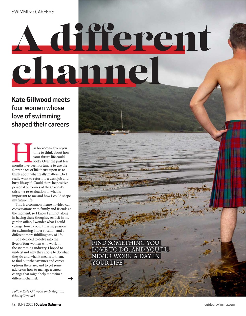 Outdoor Swimmer Preview Pages