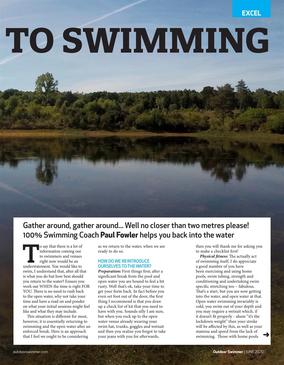 Outdoor Swimmer Preview Pages