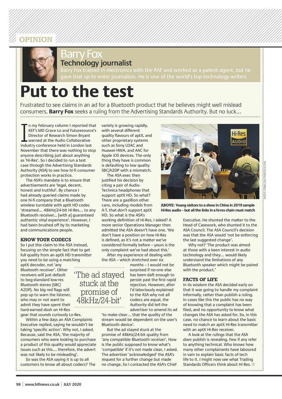 Hi-Fi News Preview Pages