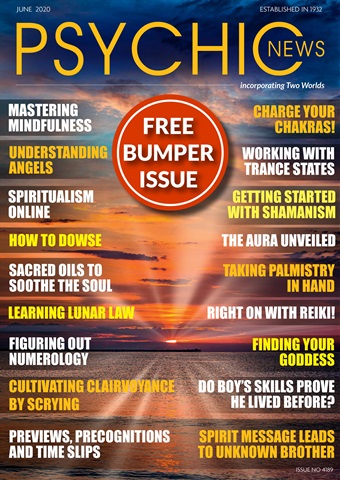 Psychic News issue June 2020