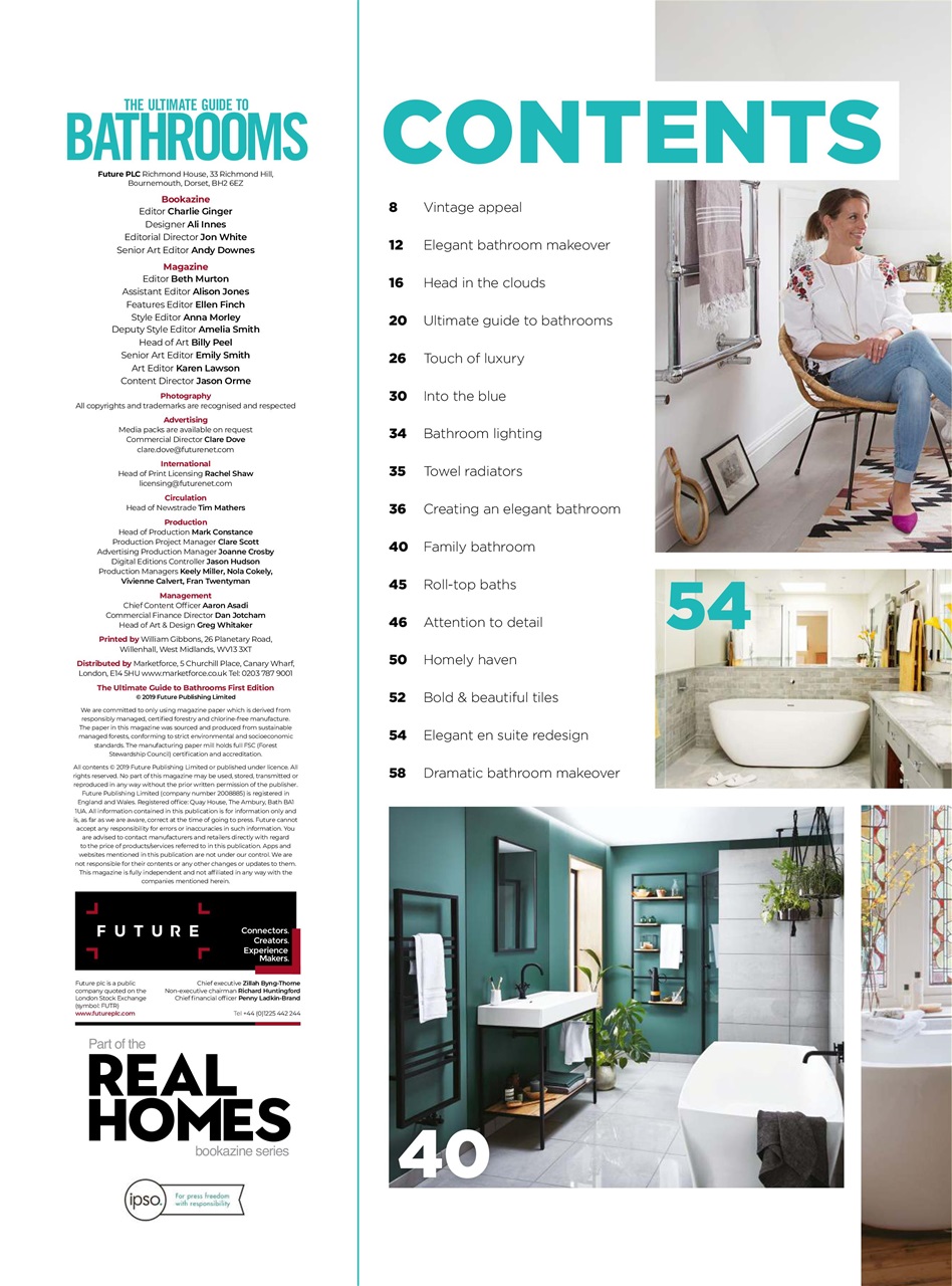 The Ultimate Guide to Bathrooms Preview Pages
