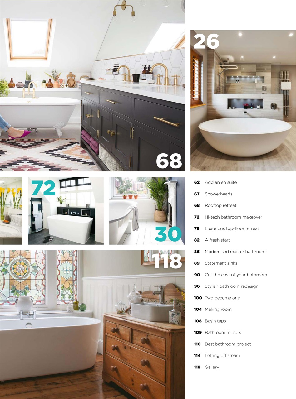 The Ultimate Guide to Bathrooms Preview Pages