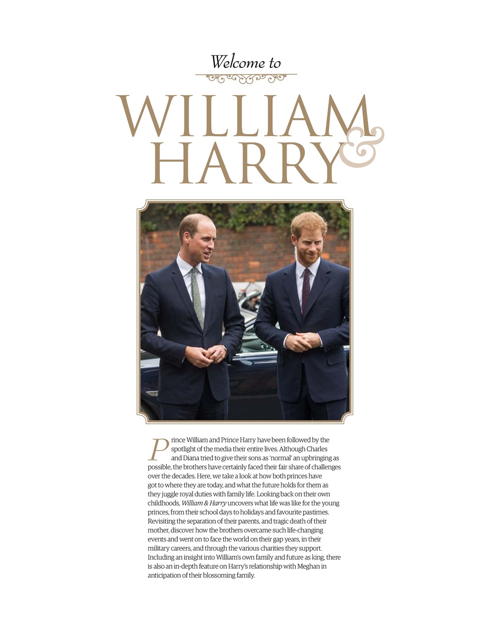 William & Harry Preview Pages