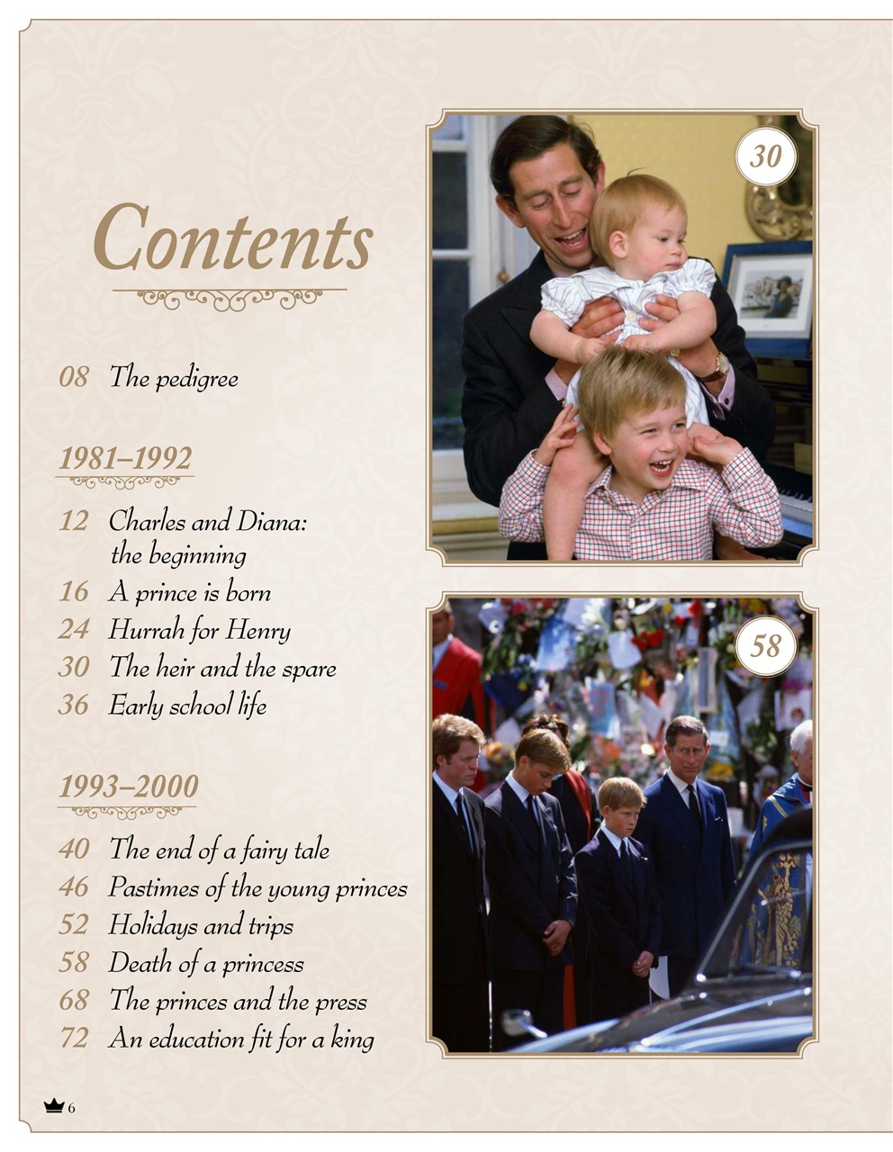 William & Harry Preview Pages