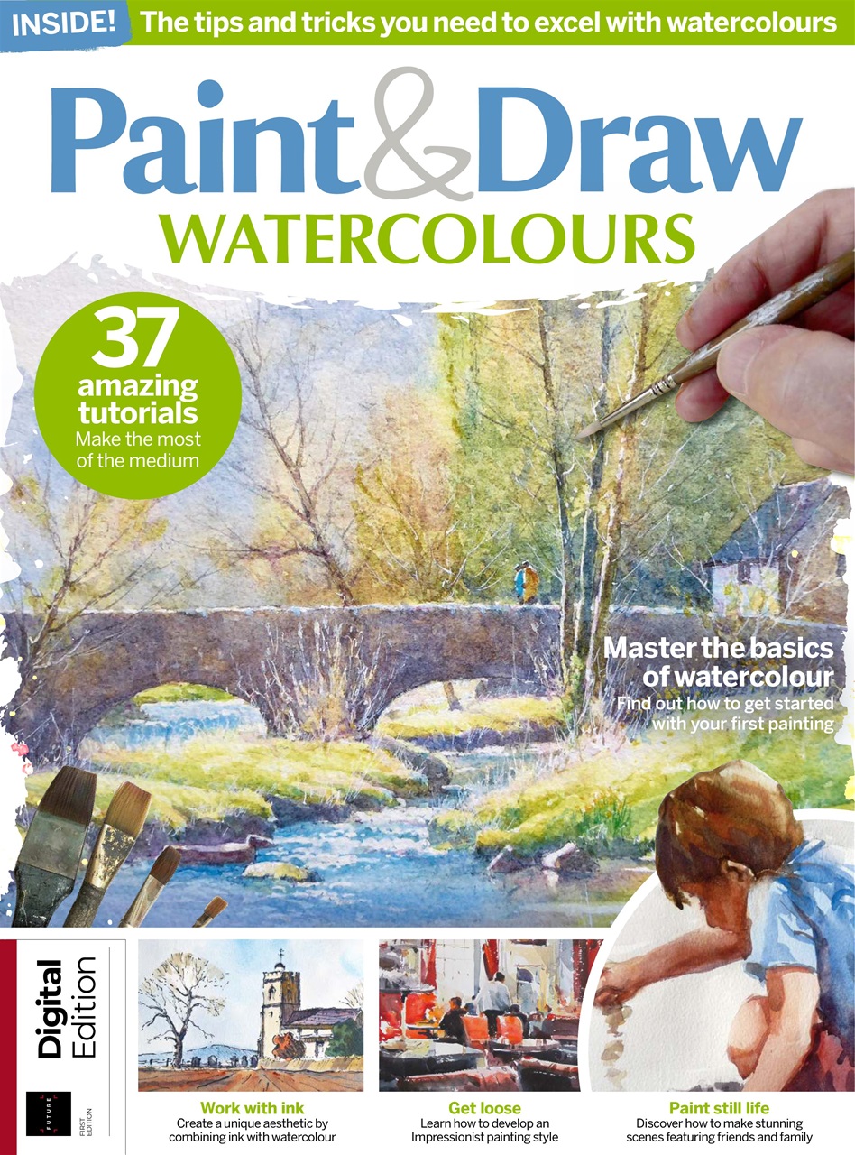 Paint & Draw: Watercolours Preview Pages