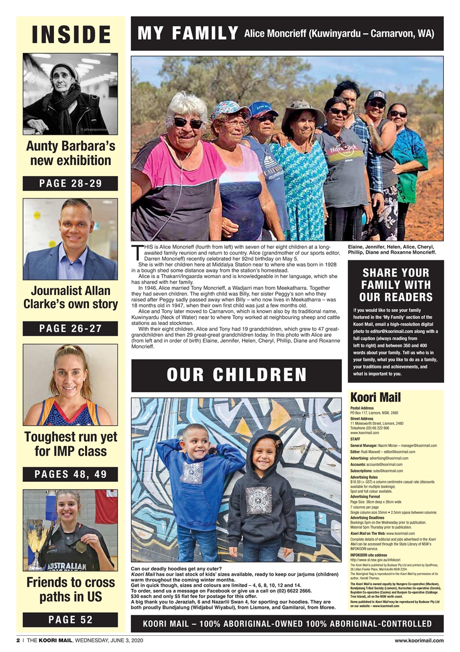 Koori Mail Preview Pages