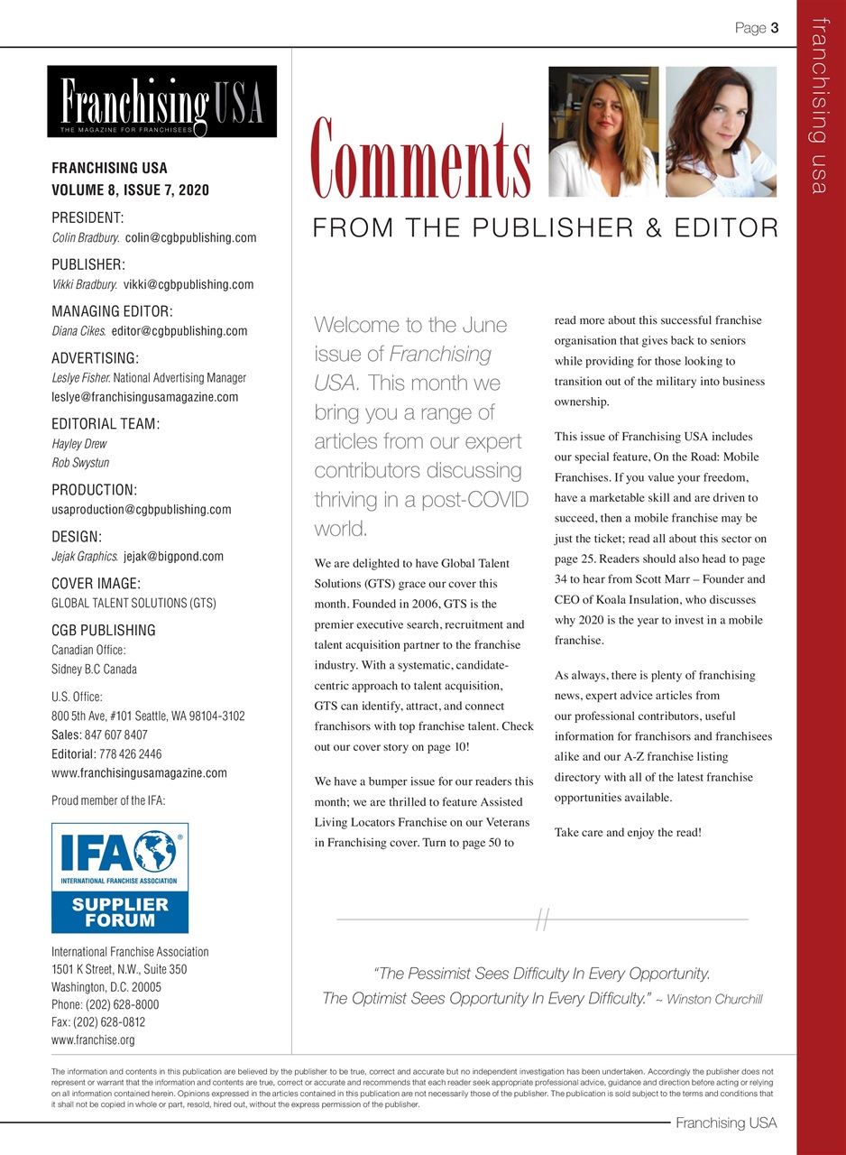 Franchising USA Preview Pages