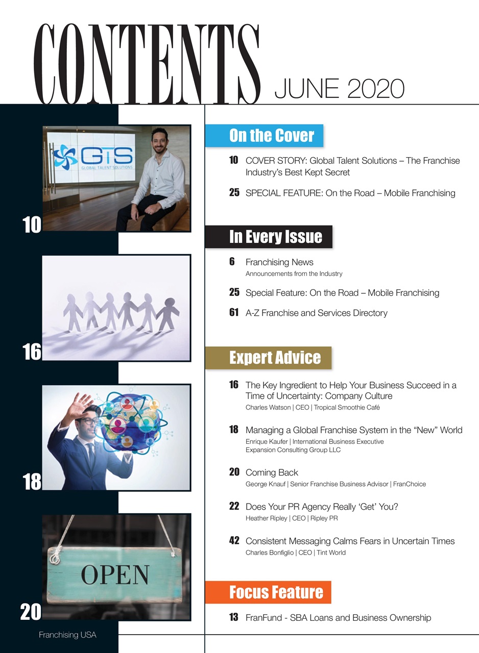 Franchising USA Preview Pages