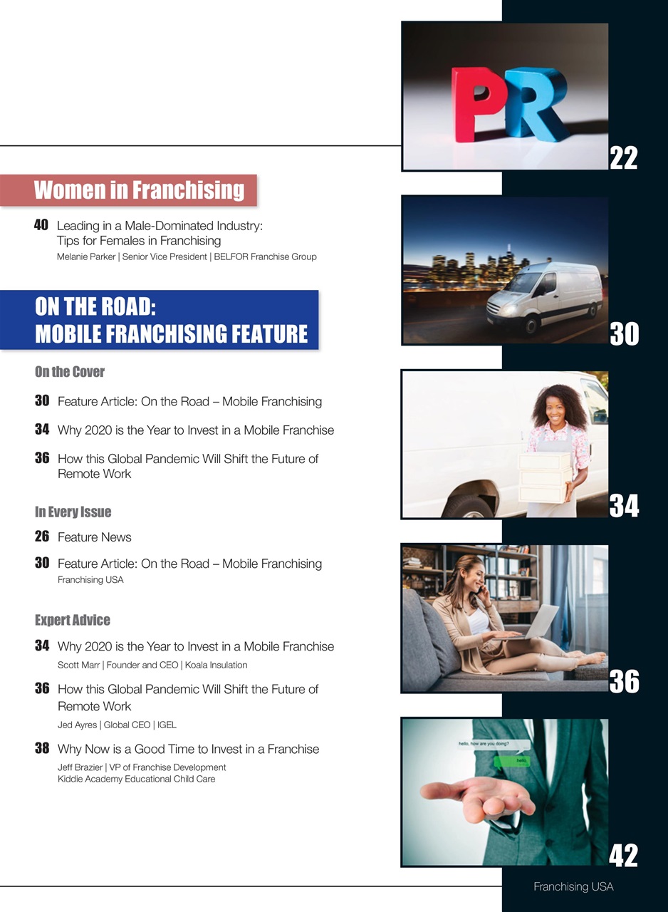 Franchising USA Preview Pages