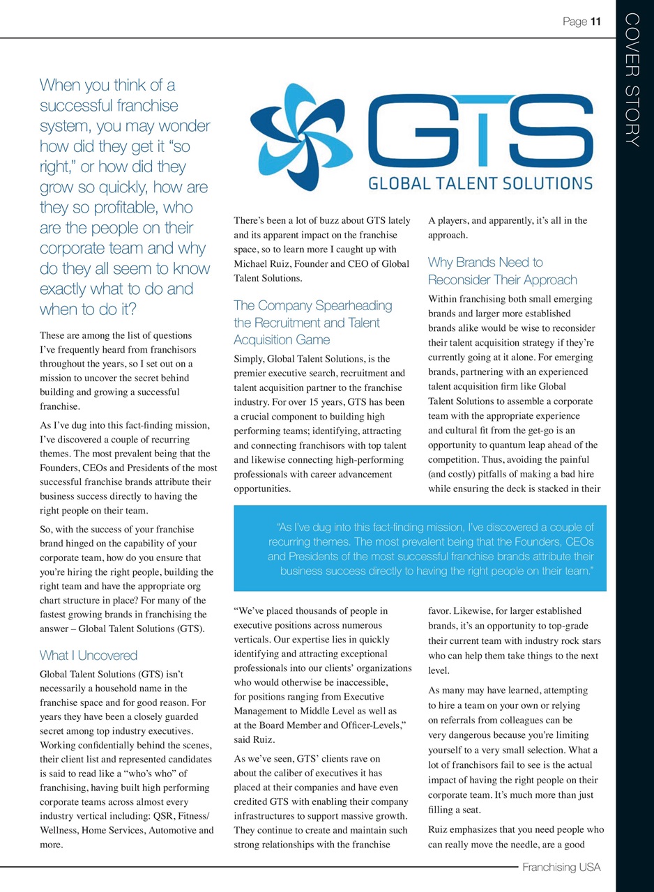 Franchising USA Preview Pages