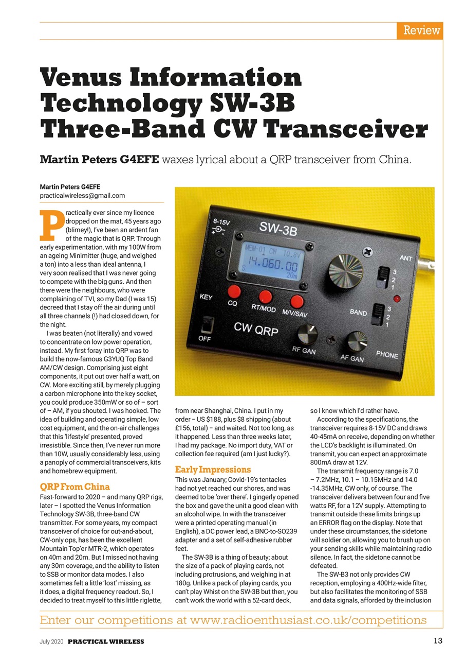 Practical Wireless Preview Pages