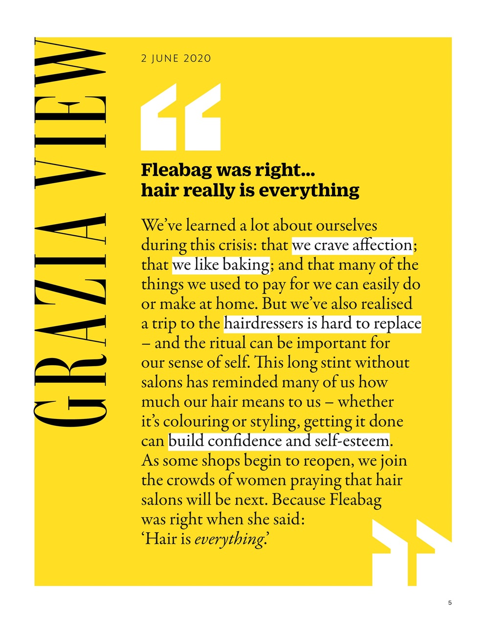 Grazia Preview Pages