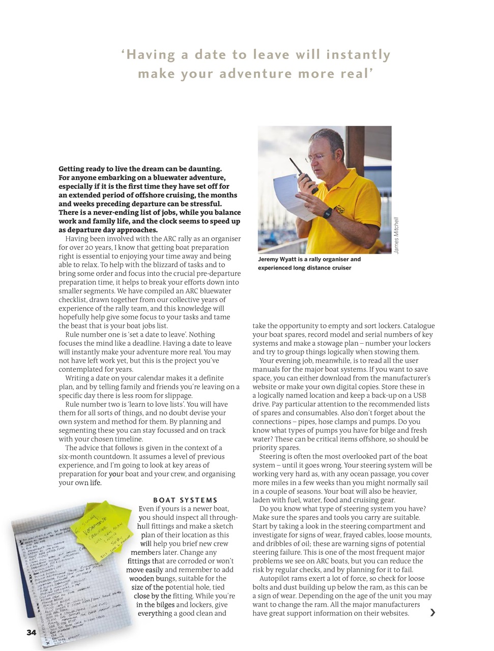 Yachting World Preview Pages