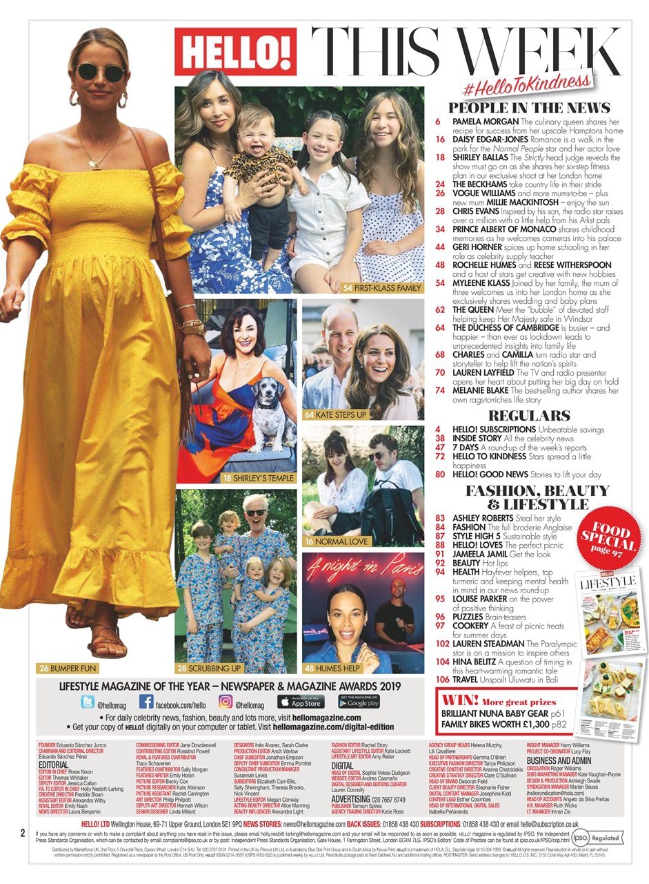 Hello! Magazine Preview Pages