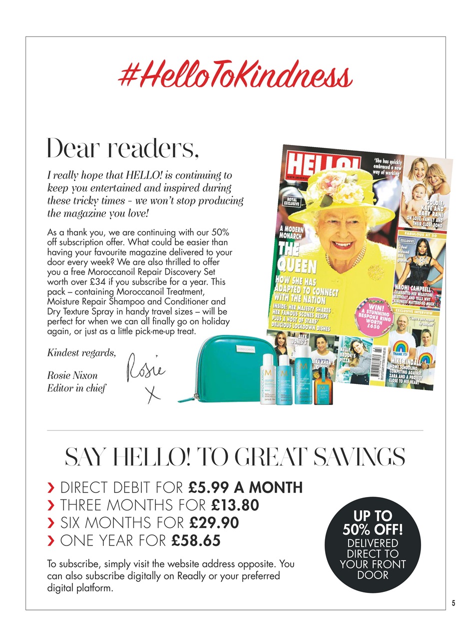 Hello! Magazine Preview Pages