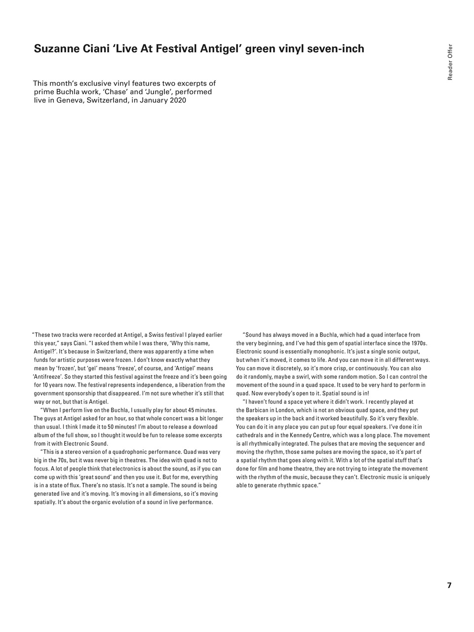 Electronic Sound Preview Pages