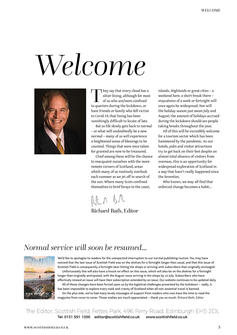 Scottish Field Preview Pages