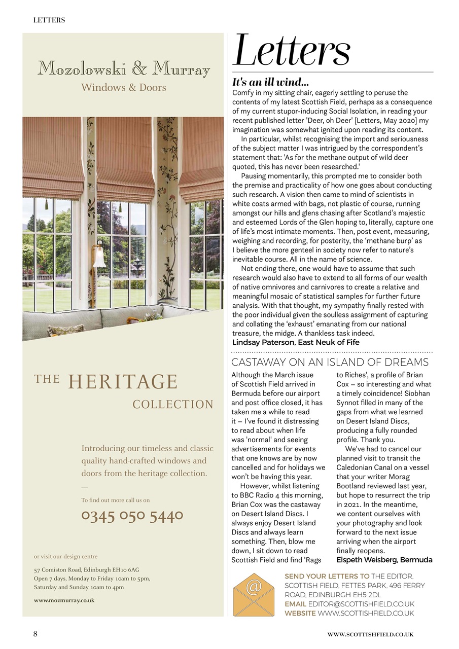 Scottish Field Preview Pages